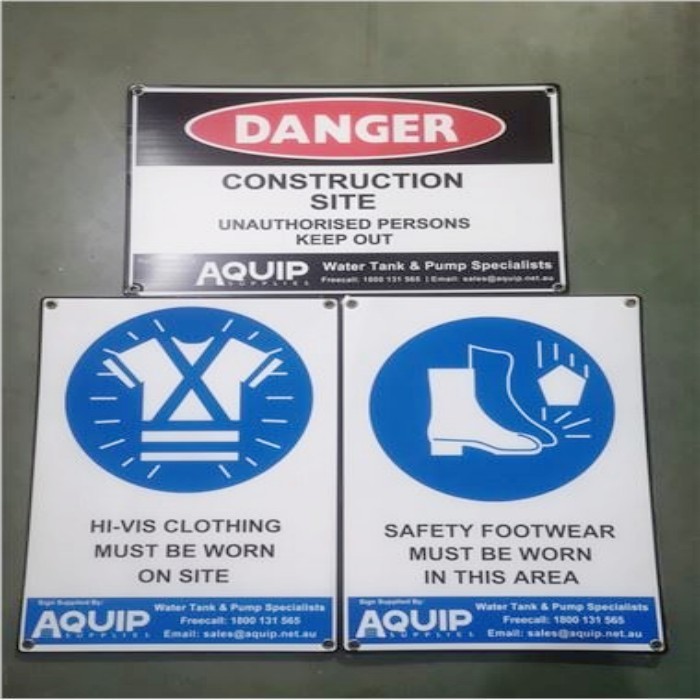 Construction Warning Sign Safety Signs