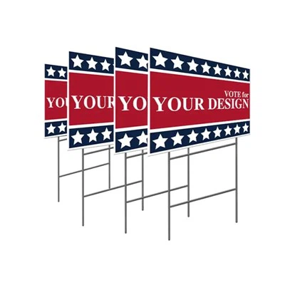 Dekorácia Vlnitý Plastový Trávnik Yard Sign