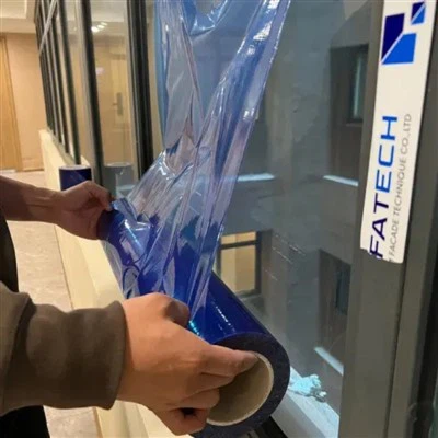 Ochranná fólia na okná z PE materiálu